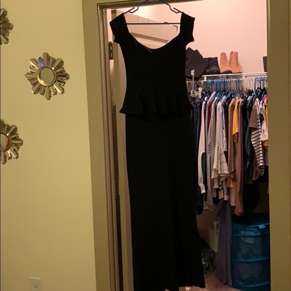 Black formal dress
